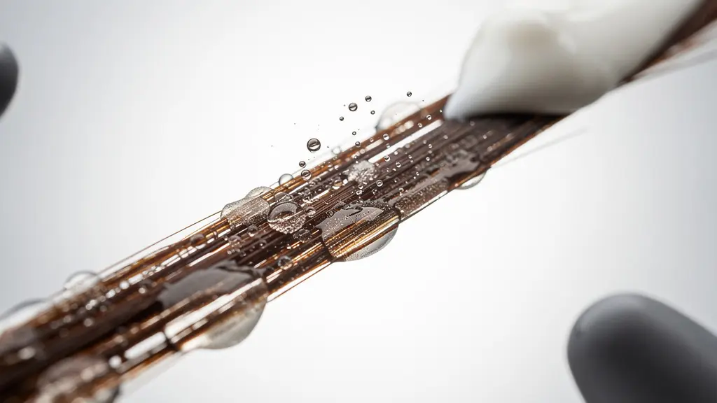 Técnica de aplicación doble escudo con spray y crema protectora térmica