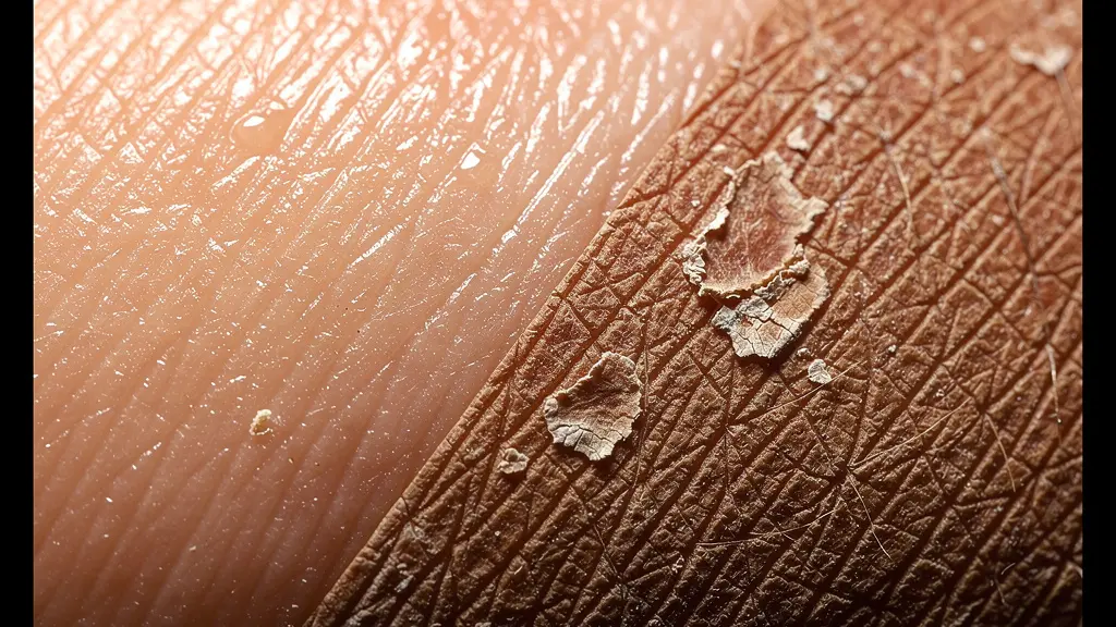 Comparación microscópica de fibras de colágeno sanas versus glicadas