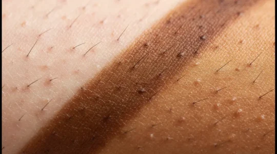 Análisis dermatológico profesional para determinar el fototipo Fitzpatrick con luz natural